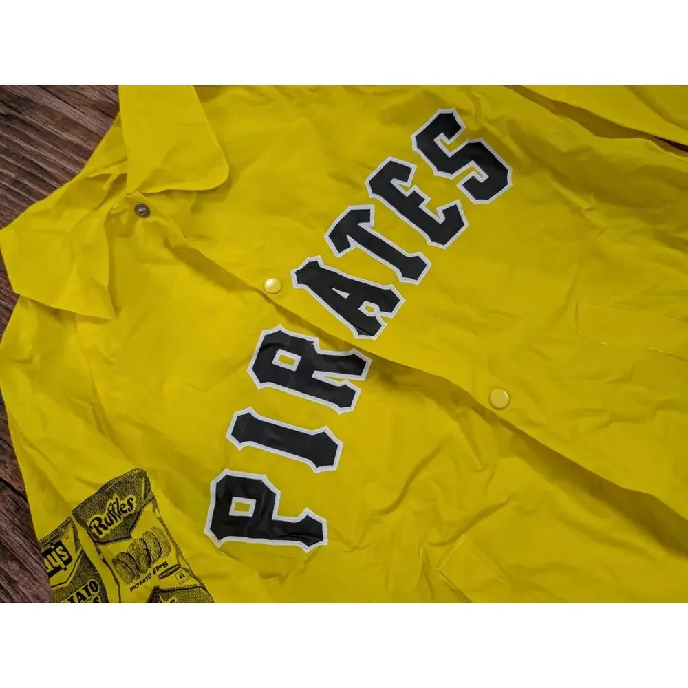 Vintage Youth Large Pittsburgh Pirates Rain Jacket Lays Ruffles Chips